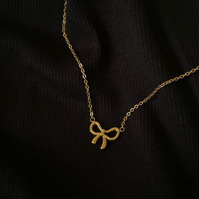 Bow Necklace / Pookie Necklace