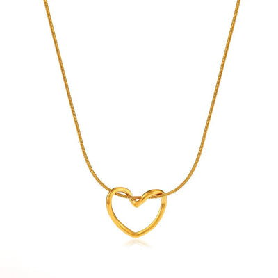 Halo Heart Necklace