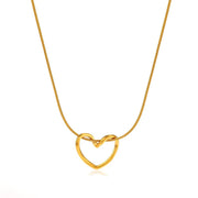 Halo Heart Necklace
