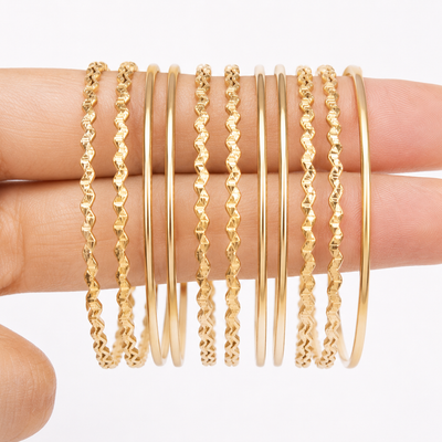 Noor Zig Zag Choori Set