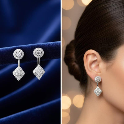 💎 Chandi 925 diamond drop tops💎