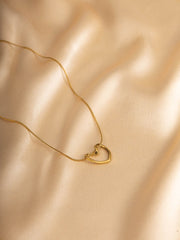 Halo Heart Necklace