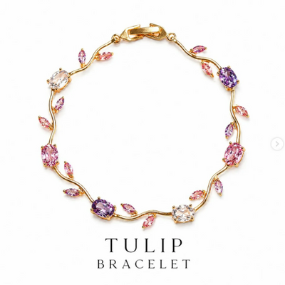 Tulip Flower Bracelet