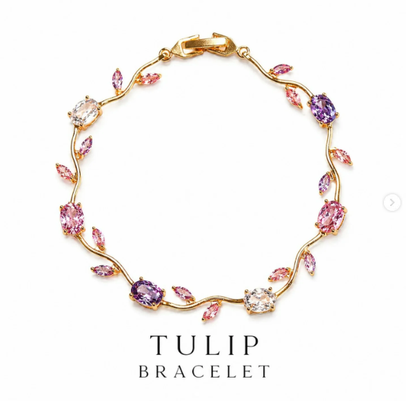 Tulip Flower Bracelet