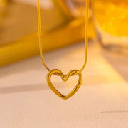 Halo Heart Necklace